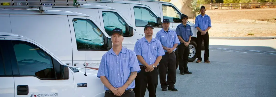 KIC Refrigeration crew ready for Mini Split Repair jobs across Temple City